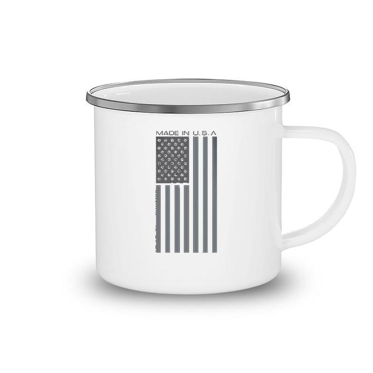 Made Usa Flag Camping Mug