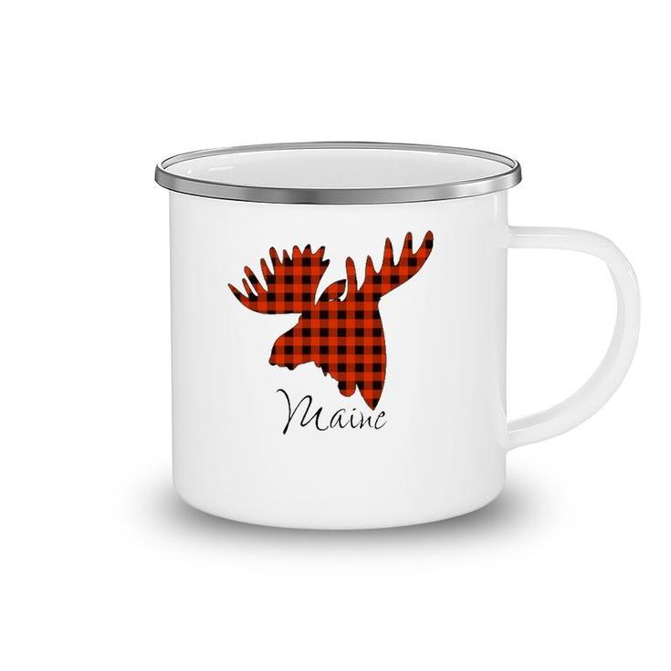 Maine Moose State State Of Maine Camping Mug