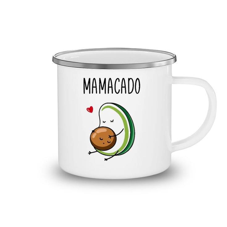 Mamacado Avocado Pregnant Mom Pregnancy Avo Camping Mug