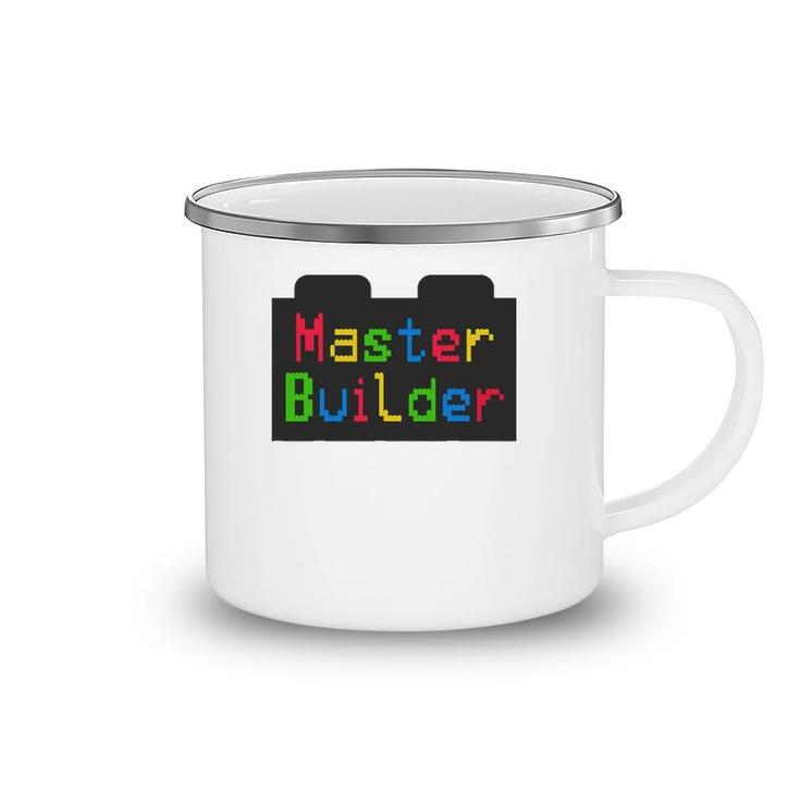 Master Builder Toy Blocks Destroyer Brick Building Boy Camping Mug