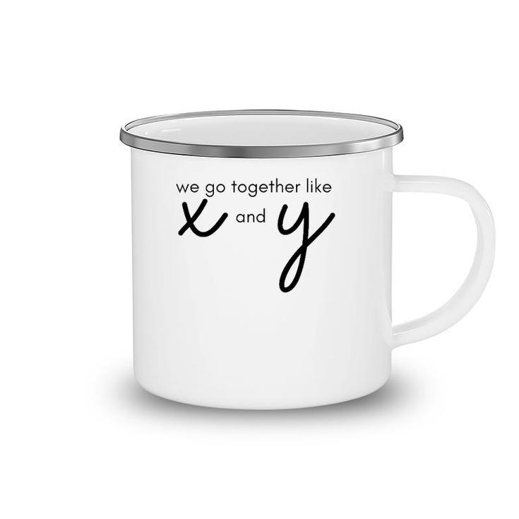 Math Teacher Coordinate Point X And Y Camping Mug