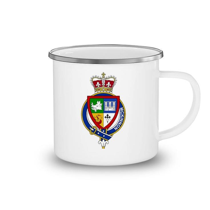 Mckinnon Coat Of Arms Family Crest Camping Mug
