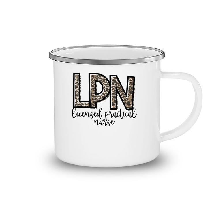 Mens Lpn Licensed Practical Nurse Cute Nurse  Camping Mug