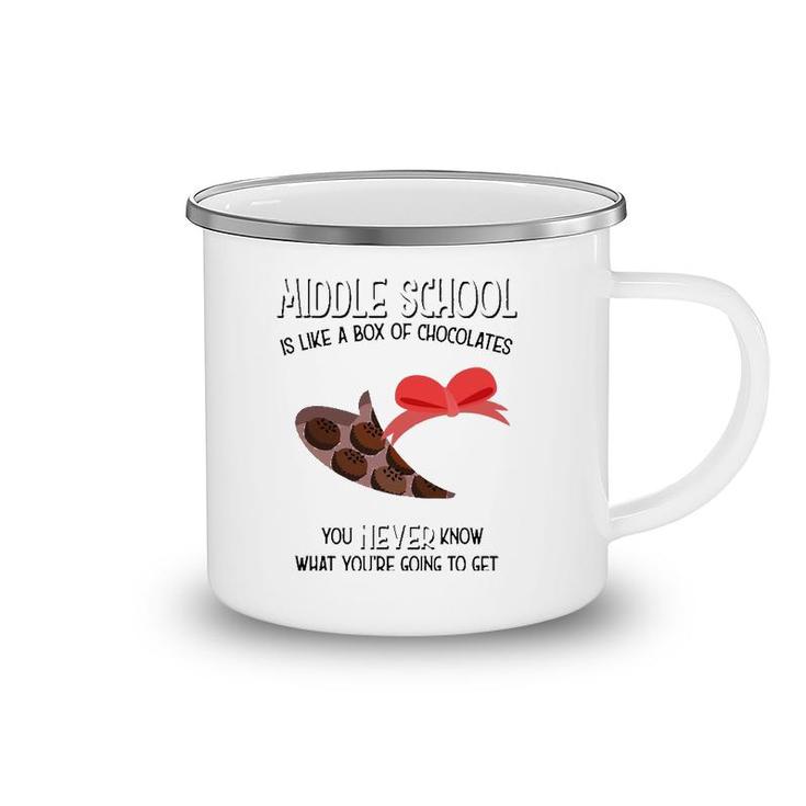 Middle School Teacher Valentine S Day Gift Kids Camping Mug