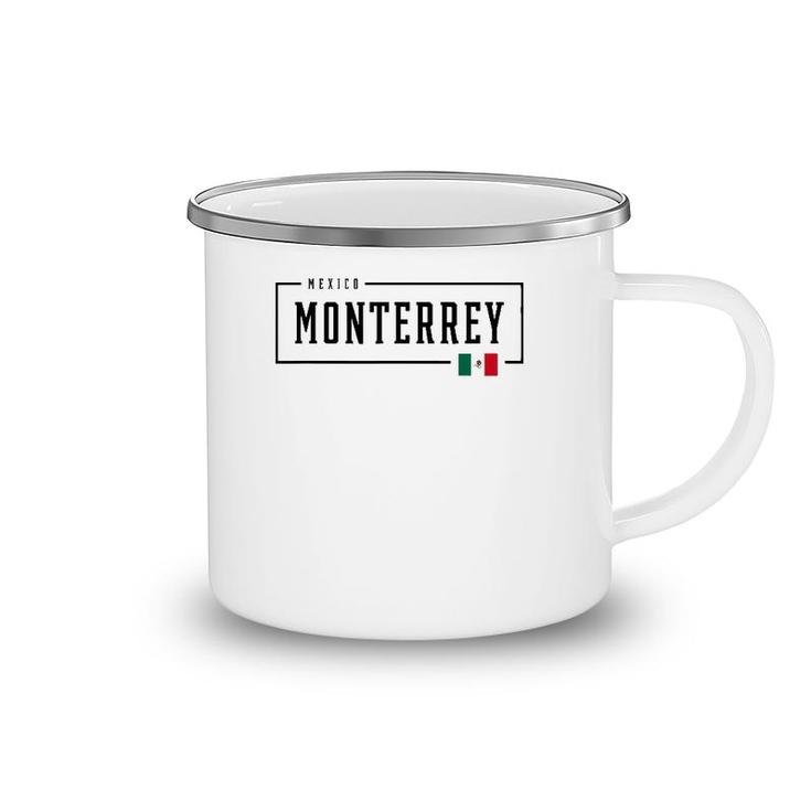 Monterrey City State Mexico Mexican Country Flag Camping Mug