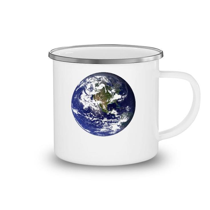 Mother Earth As Seen From Space Camping Mug