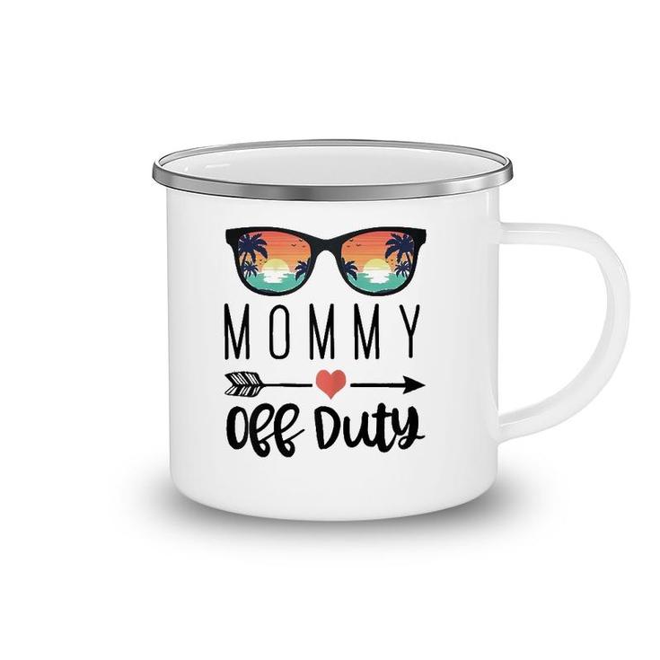 Mother Gift Sunglass Design Mommy Off Duty Camping Mug
