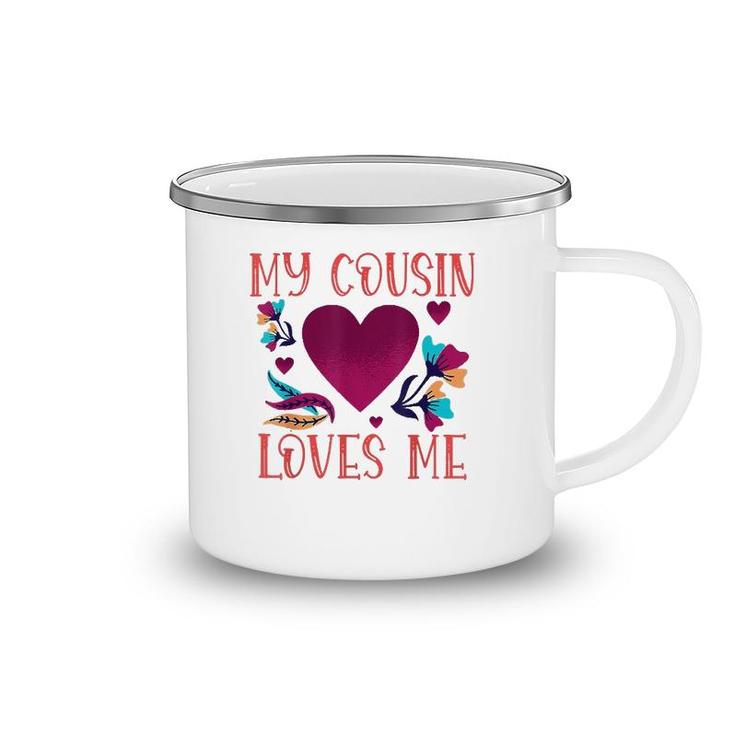 My Cousin Loves Me Gift Cousin's Gifts To Cousin Camping Mug