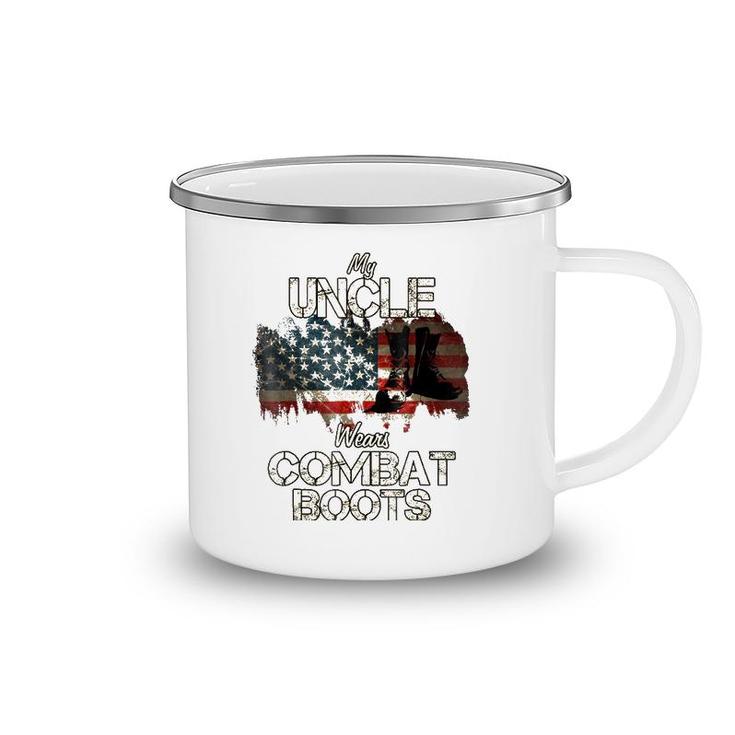 My Uncle Wears Combat Boots Camping Mug