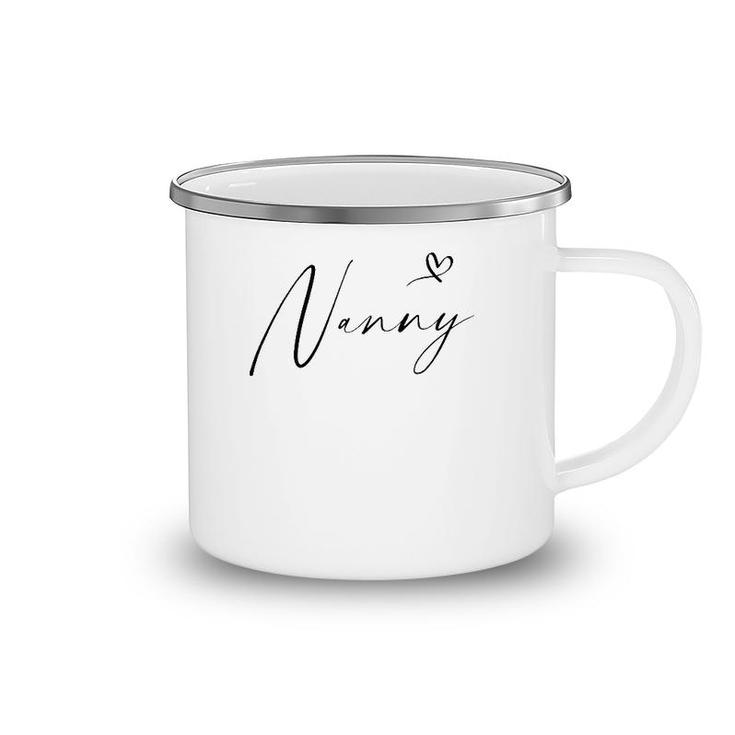 Nanny For Women For Grandma Mother's Day Camping Mug