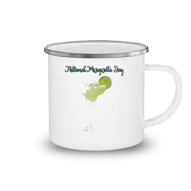National Margarita Day Cocktail Lover Gift Camping Mug