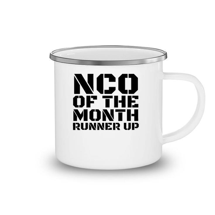 Nco Of The Month Runner Up  World's Okayest Nco Gifts Camping Mug