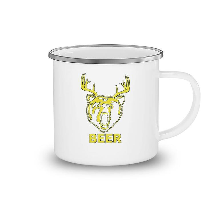 New Beer Deer Bear Sunny Mac Funny Tv Camping Mug