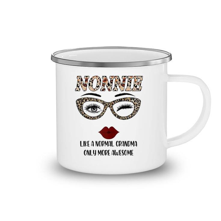 Nonnie Like A Normal Grandma Only More Awesome Mother's Day Camping Mug
