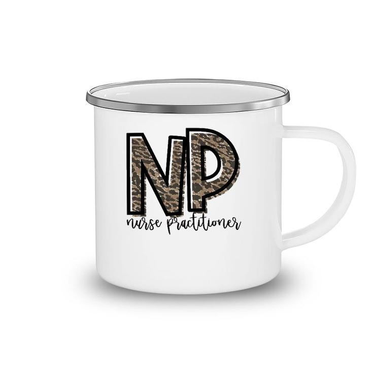Np Nurse Practitioner Cute For Her Camping Mug