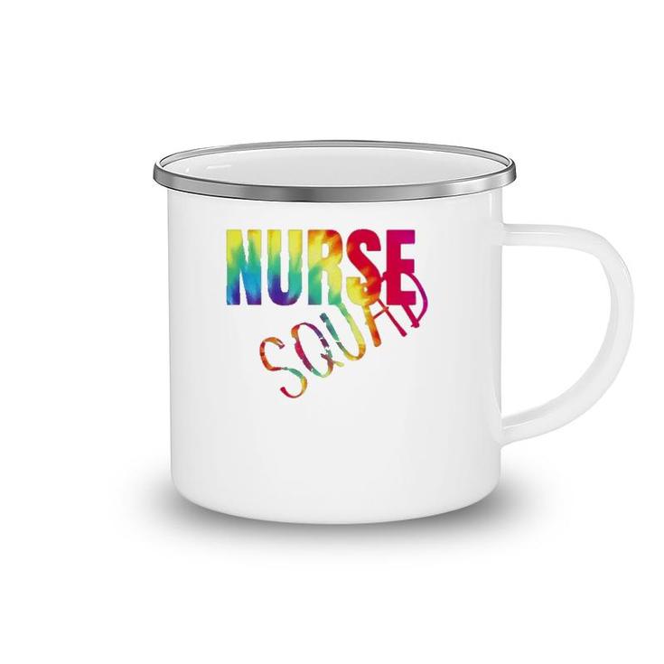 Nurse Squad Colorful Nurse Gift For Women Camping Mug