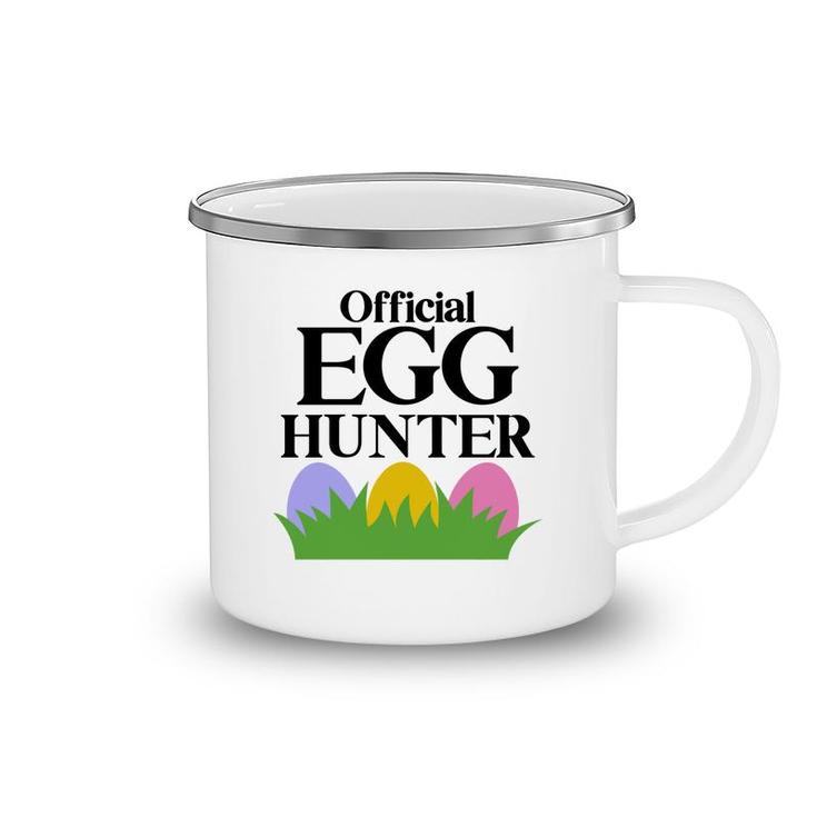 Official Colorful Egg Hunter First Easter Day Camping Mug