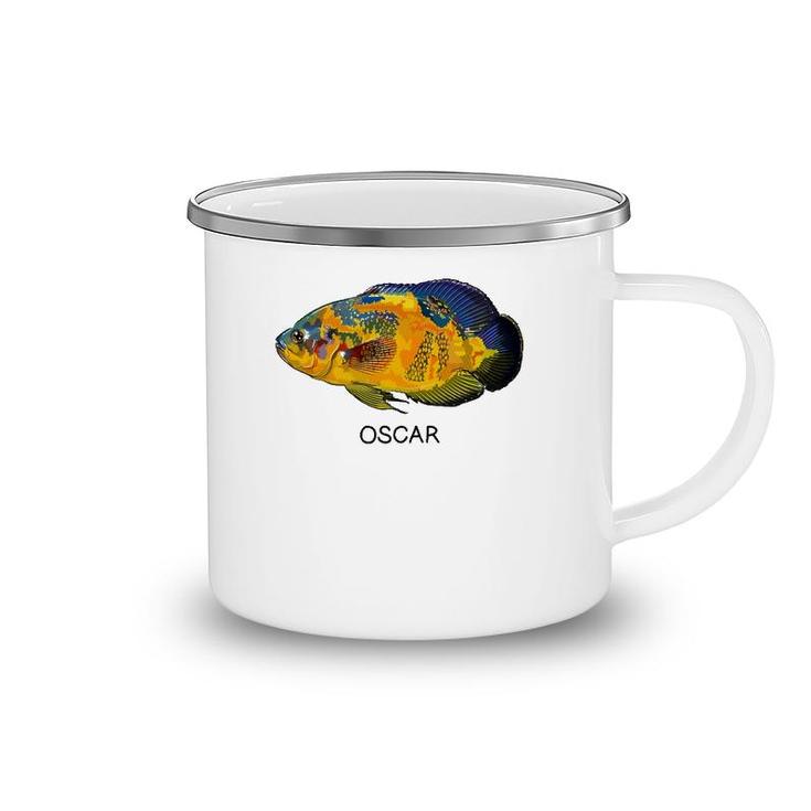 Oscars Freshwater Aquarium Fish Camping Mug