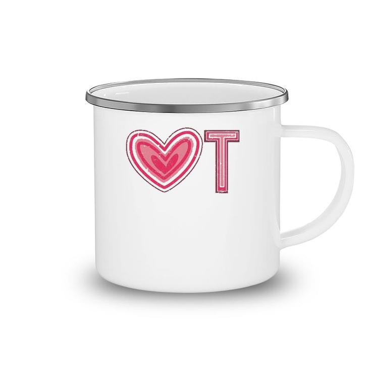 Ot Therapy Exercise Heart Occupational Therapist Camping Mug