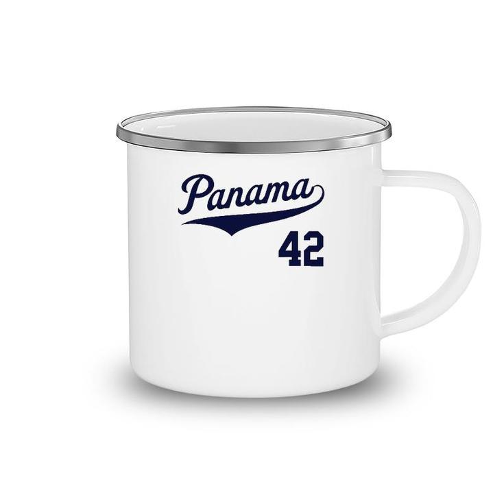 Panama Baseball Soccer Jersey Futbol Beisbol 42 Ver2 Camping Mug
