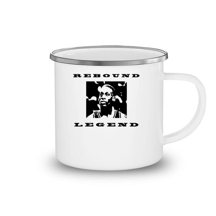 Pay Homage To The Greatest Rebounder Of All Time Camping Mug