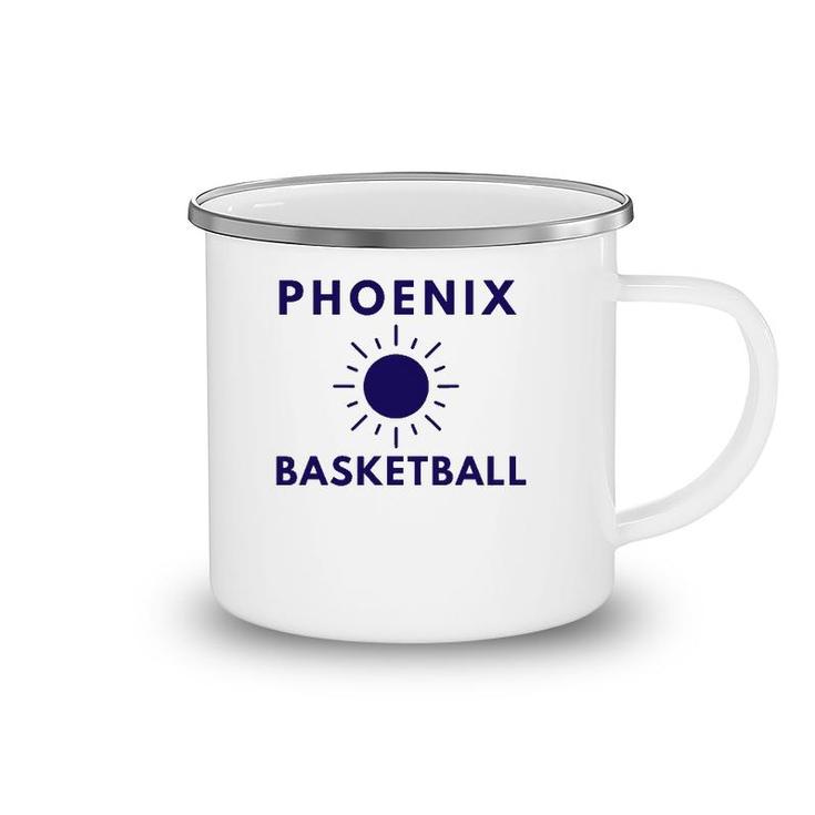 Phoenix Az Basketball Fans Valley Of The Sun Camping Mug