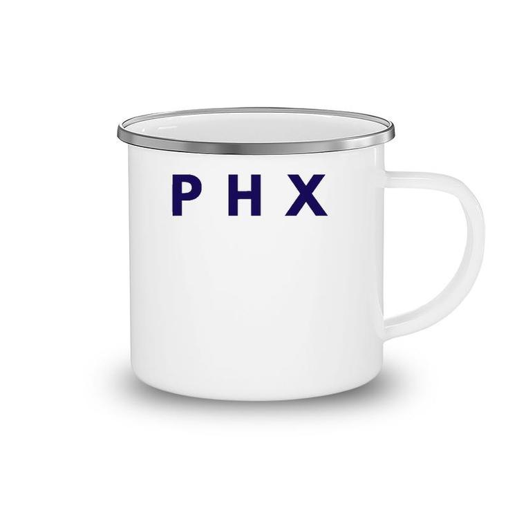 Phoenix Az Fans Latitude & Longitude Phx Basketball Camping Mug