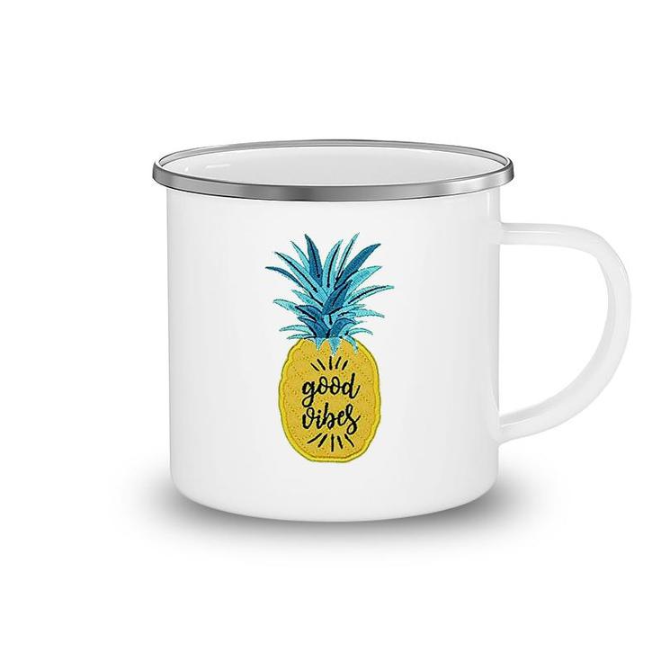 Pineapple Good Vi Bes Camping Mug