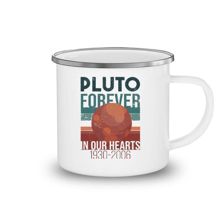 Pluto Planet Forever In Our Hearts Never Forget Camping Mug
