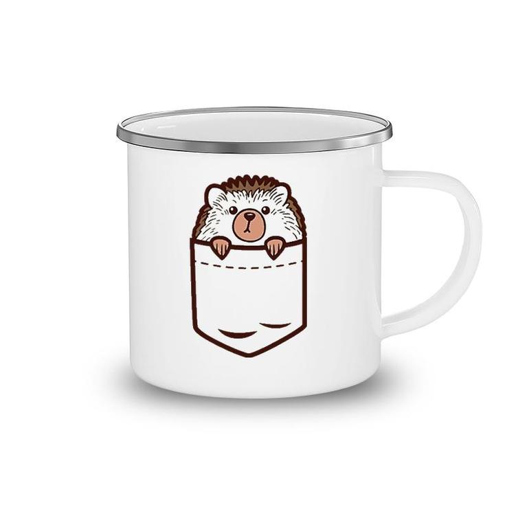 Pocket Baby Hedgehog Cute Pet Animal Lover Men Women Gift Camping Mug