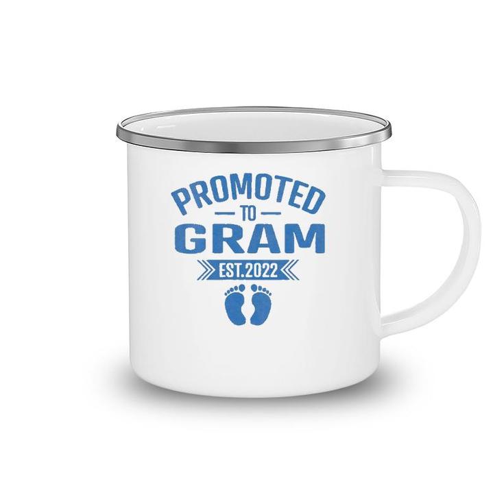 Promoted To Gram Est 2022 Mothers Day Grandma Gift For Women Camping Mug