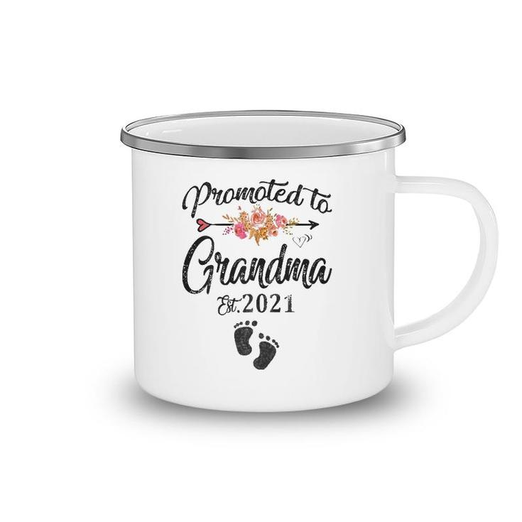 Promoted To Grandma Mother's Day For New Grandmother Camping Mug