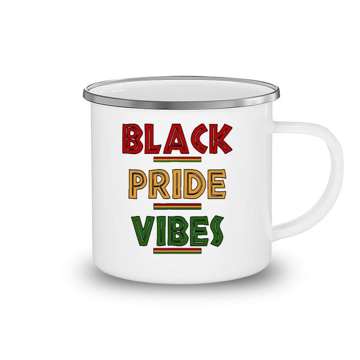 Proud To Be Black Afro American History Gifts Camping Mug