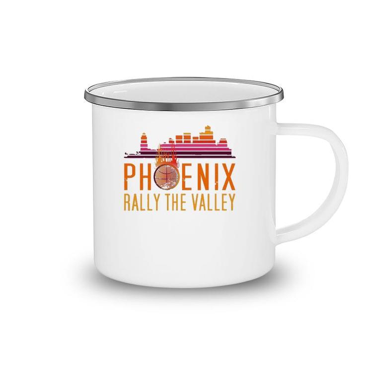 Rally In Valley Phoenix Basketball Phoenix Rally In Valley Camping Mug