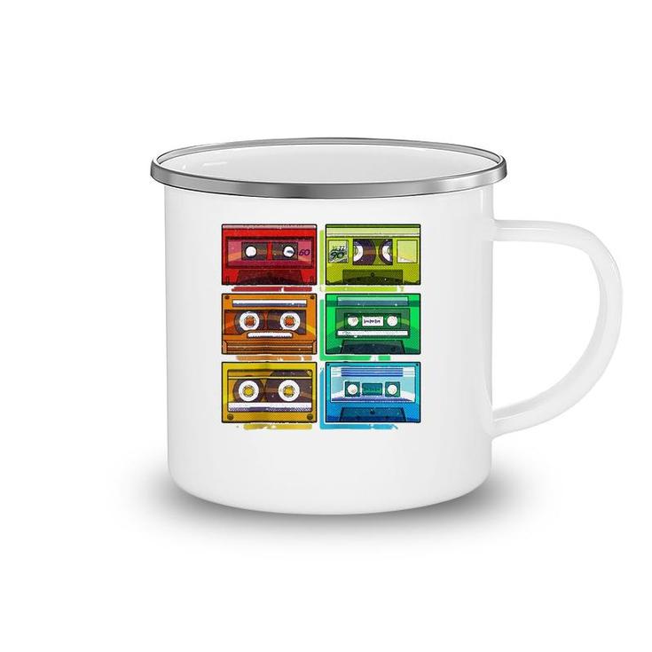 Retro Lgbt Audio Cassette Music Tape 80S 90S Collector  Camping Mug