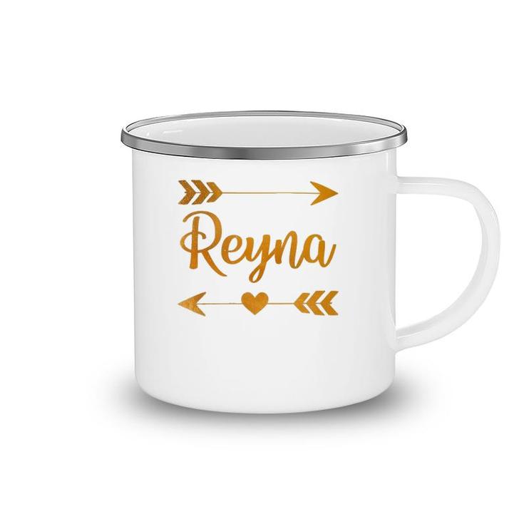 Reyna Personalized Name Funny Birthday Custom Mom Gift Idea Camping Mug