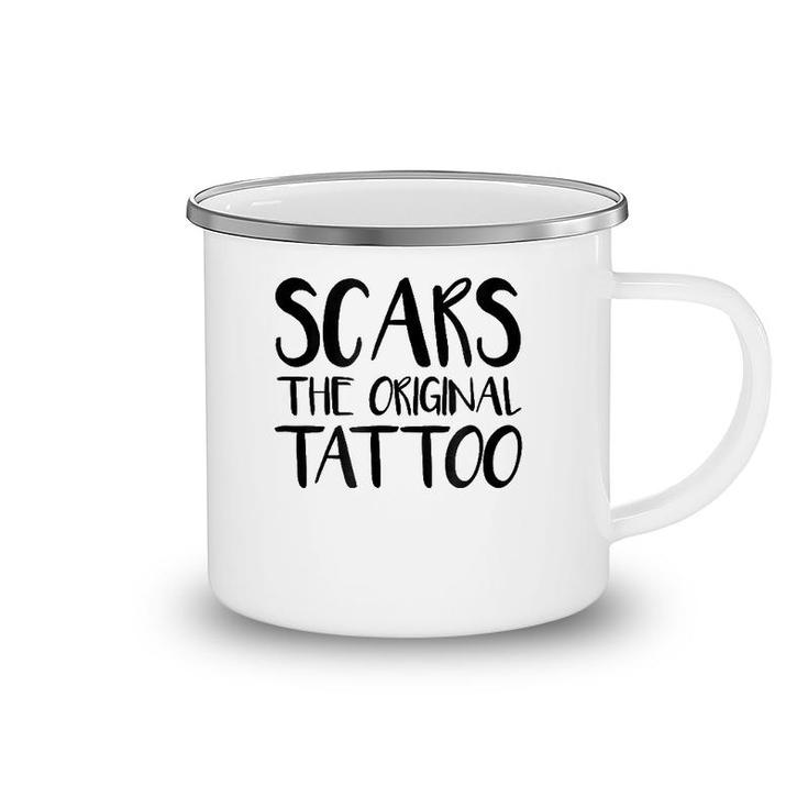 Scars The Original Tattoo Camping Mug