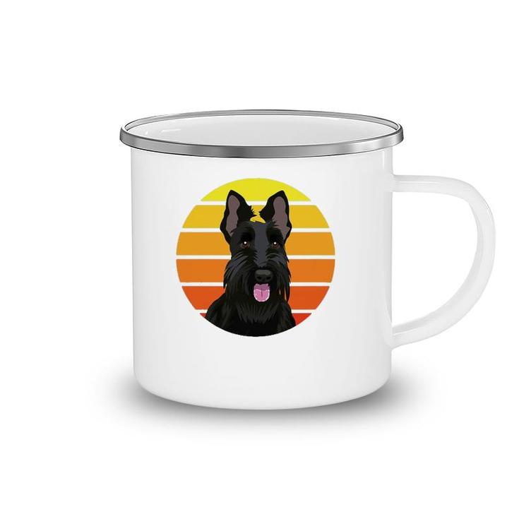 Scottish Terrier Dog Lover Gift Camping Mug