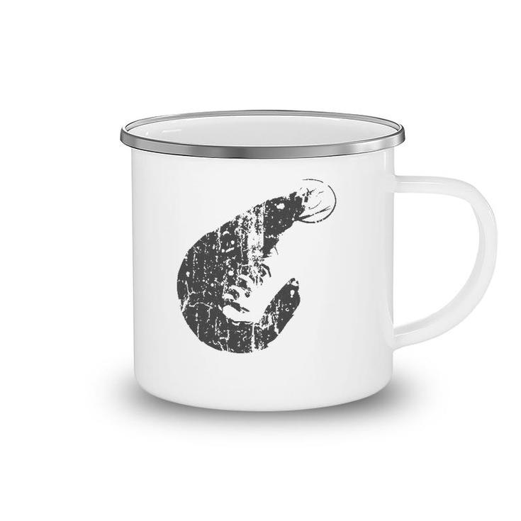Shrimp Vintage Design - Shrimp Print  Camping Mug