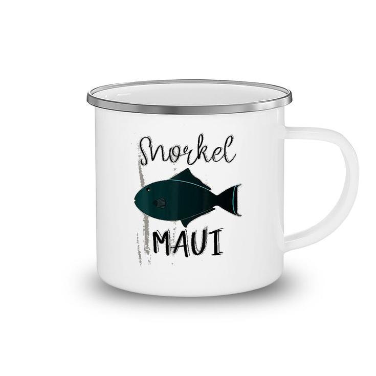 Snorkel Maui Fun Hawaii Camping Mug