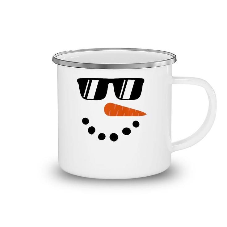 Snowman  For Boys Kids Toddlers Glasse Christmas Winter Premium Camping Mug