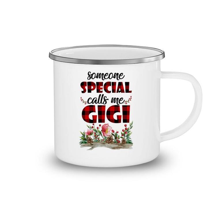 Someone Special Calls Me Gigi Flower Camping Mug