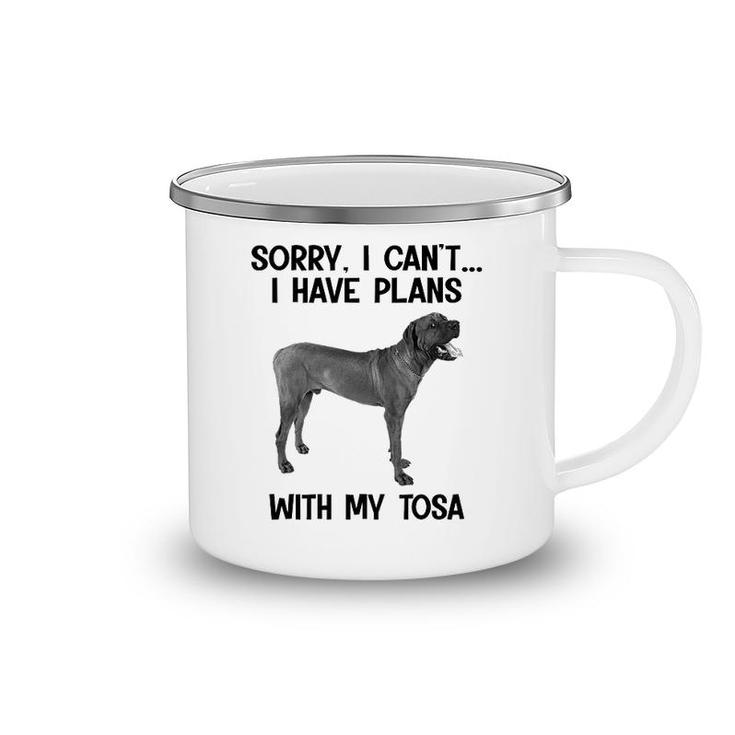 Sorry I Cant I Have Plans With My Tosa Camping Mug