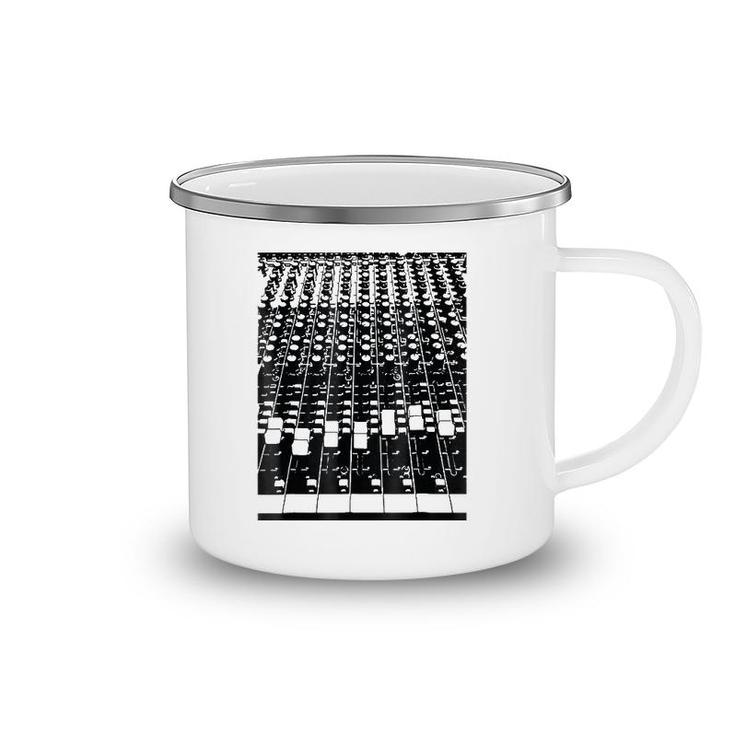 Sound Engineer Designer Dj Music Producer Mix Board Camping Mug