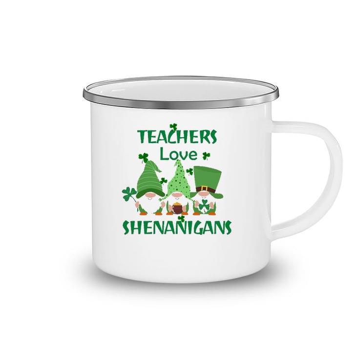 St Patrick's Day S His And Hers Four Leaf Clover Teacher Camping Mug