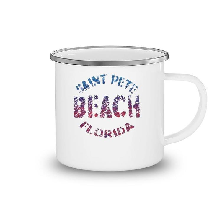 St Pete Beach Fl  United States Camping Mug