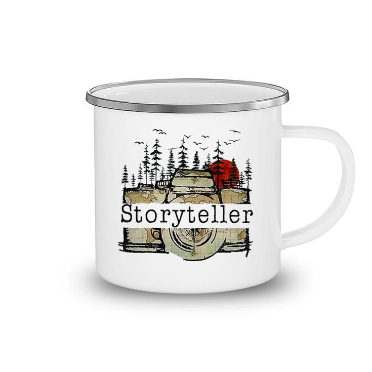 Storyteller Camera Photographer Camping Mug
