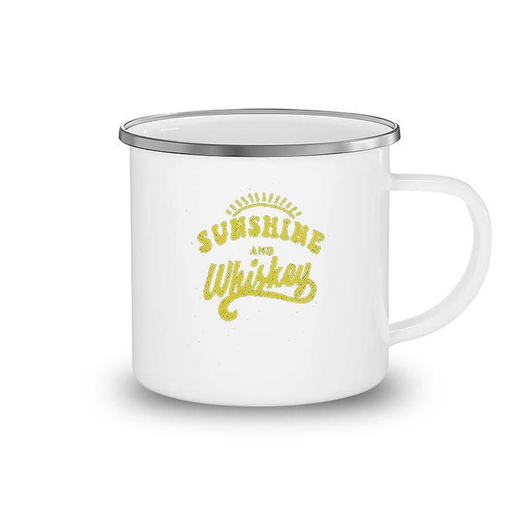 Sunshine And Whiskey Camping Mug