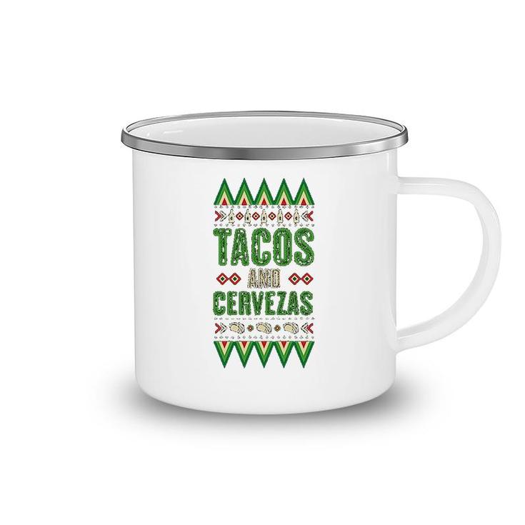 Tacos And Cervezas Camping Mug