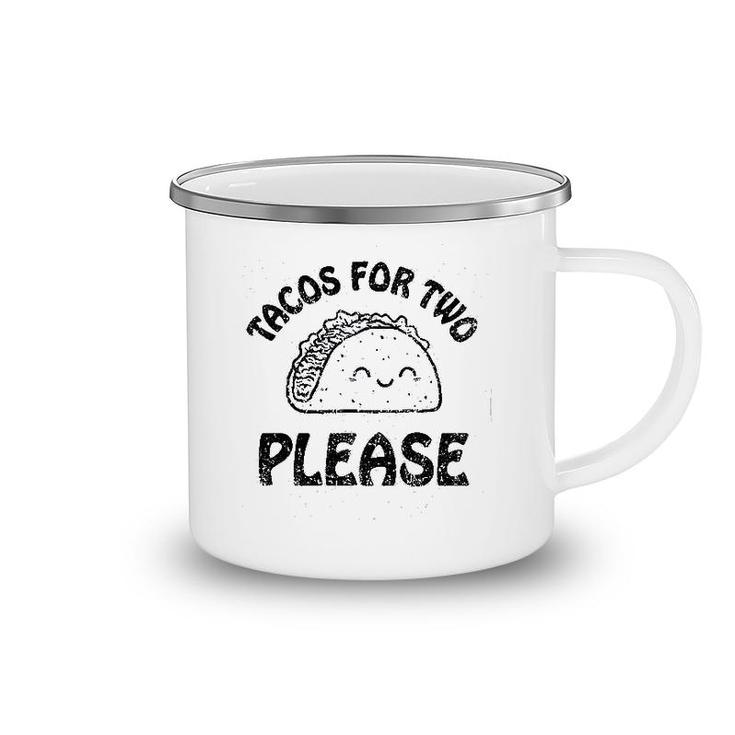 Tacos For Two Please Cute Camping Mug